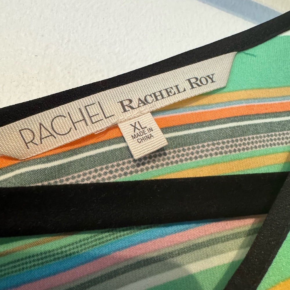 RACHEL Rachel Roy Sleeveless Striped Dress - Picture 3 of 7